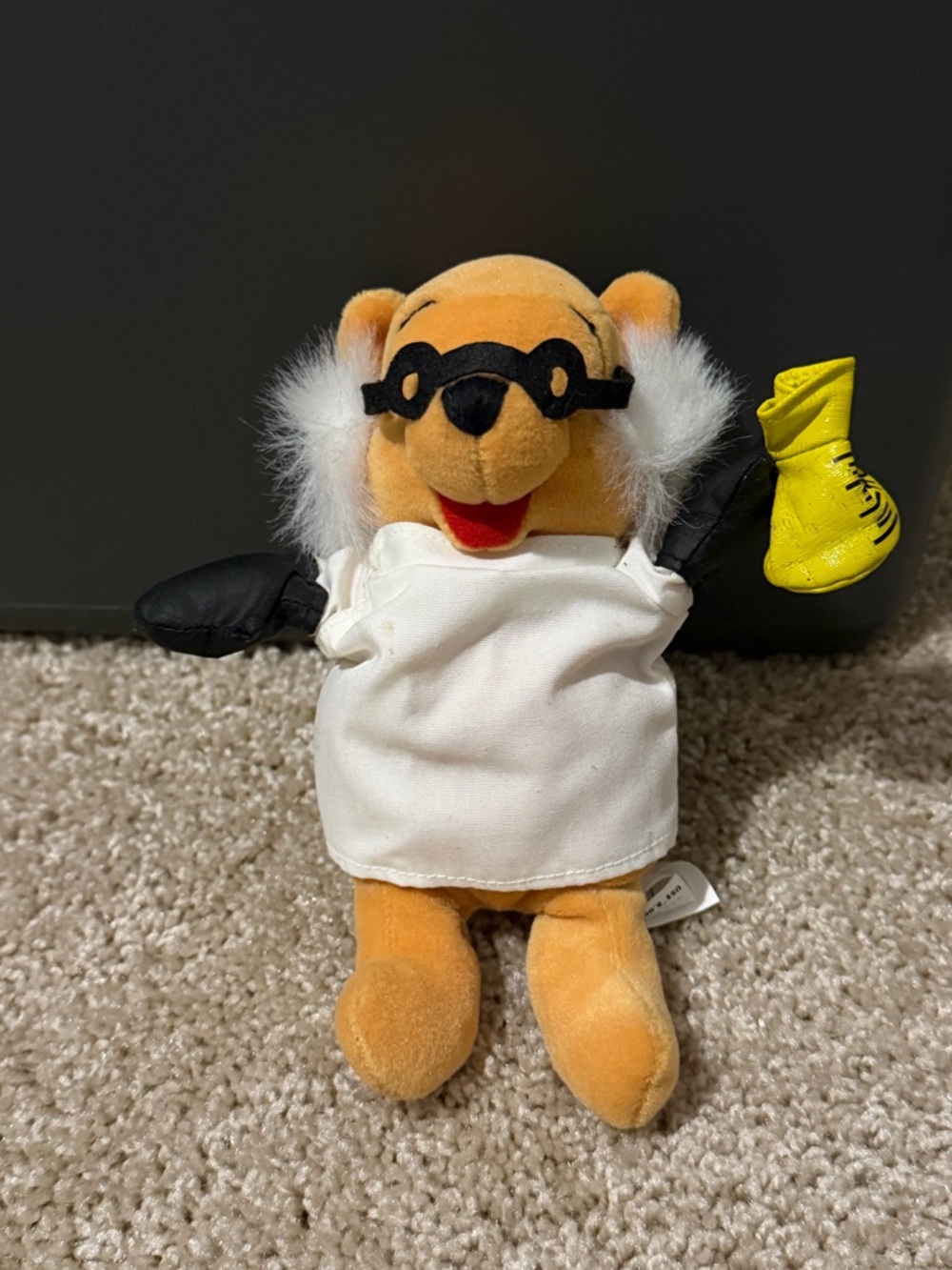 Disney Winnie the Pooh Dr Franken Pooh Bean Bag Plush Halloween Collectible